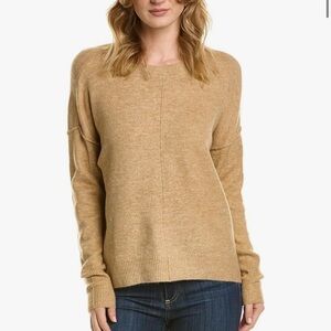 Vince Camuto Camel Crewneck Sweater
